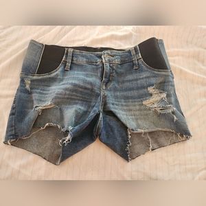 Isabel Maternity Midi Shorts